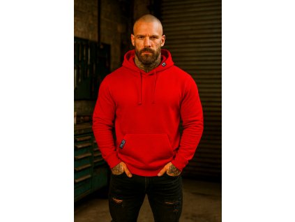 LEGAL LIFE MIKINA SHINING RED FINAL