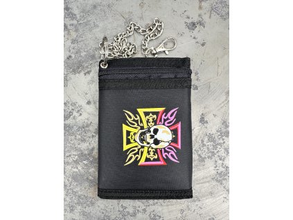 Látková peněženka s řetízkem Maltézák (Velikost Unisex)