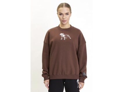 Dámská mikina Babystaff Basic brown (Velikost L)