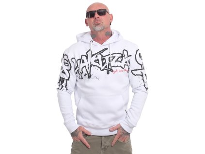 Pánská mikina s vadou Yakuza Tagged 24002 white (Velikost L)