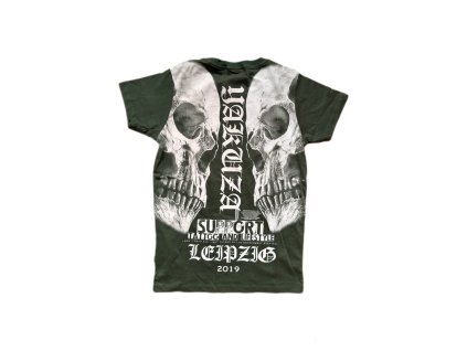 Pánské triko Yakuza TATTOO and lifestyle green (Velikost L)