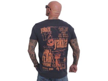 Pánské triko Yakuza Fear TSB 23036 parisian night (Velikost M)