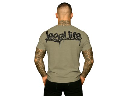 graffiti khaki back