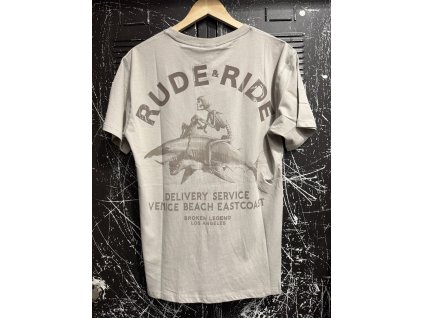 Pánské triko Yakuza Premium BL200 silver (Velikost 3XL)