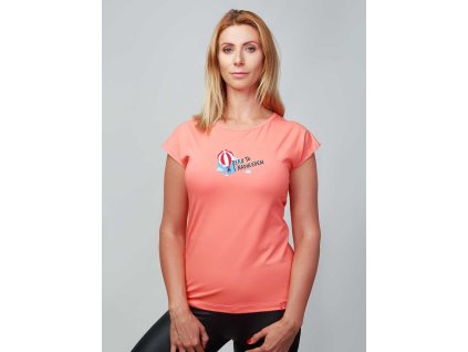 1227 2 damske bavlnene tricko cityzen koralove beru to s nadhledem