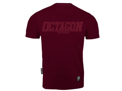 PÁNSKÉ TRIKO OCTAGON Fight Wear 2022 burgund