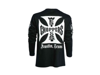 west coast choppers triko s dlouhym rukavem og cross atx long sleeve