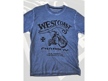 Pánské triko West Coast Choppers Anaheim St (Velikost S)