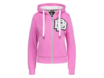 pitbull west coast damska kpz mikina ruffina pb ruzova xs