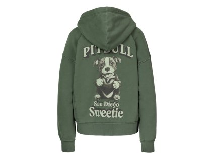 pitbull west coast damska kpz mikina sweetie zelena xs s (1)