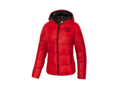 pitbull west coast damska zimni bunda shine cervena (1).217084881