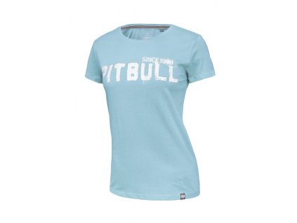 pitbull west coast damske triko grafitti svetle modre xs