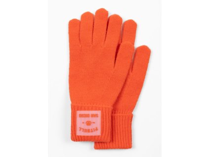 pitbull west coast damske zimni rukavice love pb oranzove