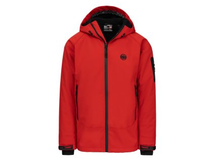 pitbull west coast panska zimni softshellova bunda rockfish cervena s