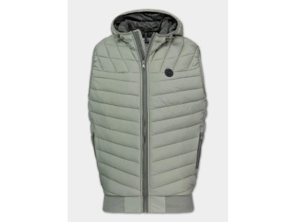 pitbull west coast panska zimni vesta naylor s kapuci sedozelena m