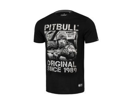 PitBull West Coast - pánské triko Drive černé (Velikost 3XL)