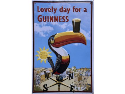 Plechová cedule Lovely Day 20x30cm (Velikost 20x30cm)