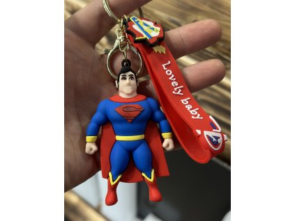 Stylová klíčenka Superman (Velikost 10cm)