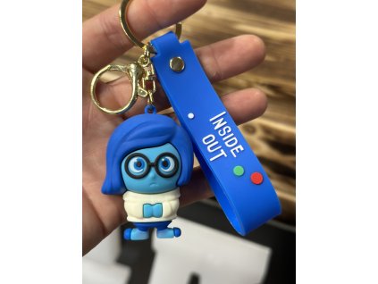 Stylová klíčenka V hlavě Smutek (Velikost 10cm)