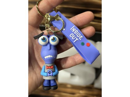 Stylová klíčenka V hlavě Strach (Velikost 10cm)