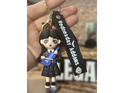 Stylová klíčenka Wednesday 02 (Velikost 10cm)