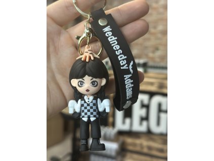 Stylová klíčenka Wednesday 03 (Velikost 10cm)