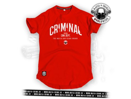 mafia crime criminal unisex shirt rounded rot m