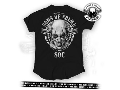 mafia crime sons of crime unisex shirt rounded schwarz m~5