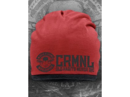 Kulich Mütze Mafia & Crime CRMNL rot (Velikost one size)
