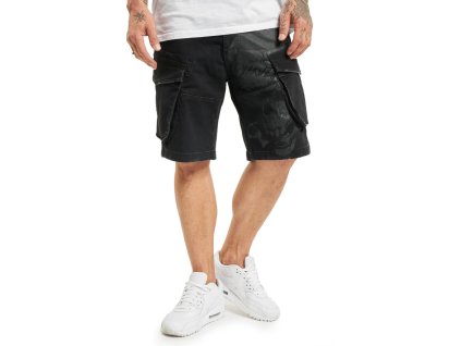 Pánské Yakuza Kraťasy Cargo Shorts CSB 18022 black (Velikost 33)