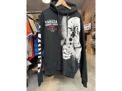 Pánská mikina bez kapuce Yakuza HOB 17002 black (Velikost 3XL)