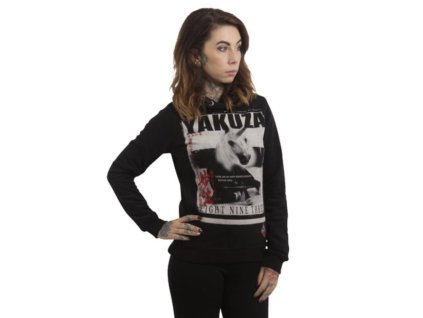 Dámská mikina Yakuza GHOB 13104 black (Velikost L)