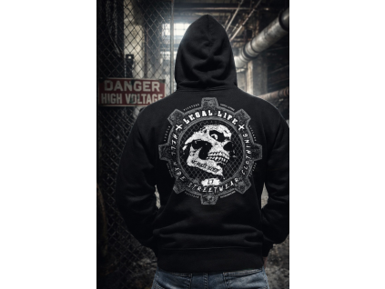 Hell Hoodie Black Back