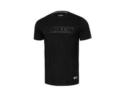 pitbull west coast panske triko all black hilltop 190 cerne s