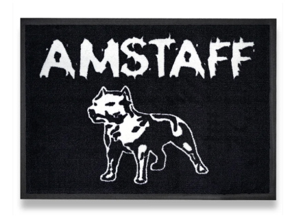 Amstaff rohožka Ruff Fußmatte black (Velikost one size)