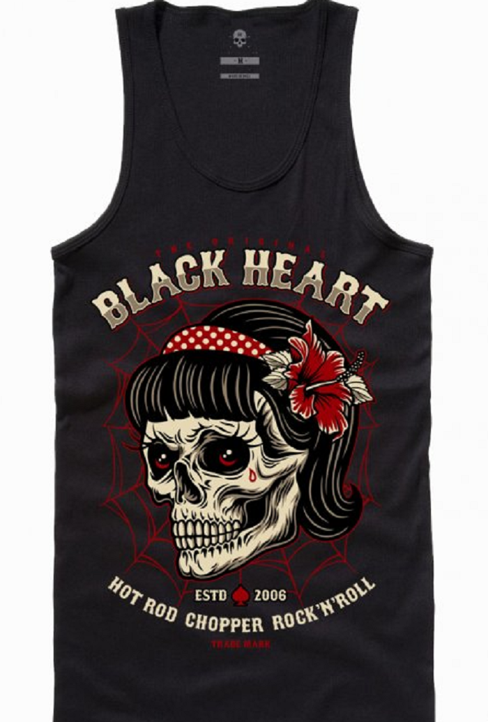 Dámské Tílko BLACK HEART SARINA Velikost: XL