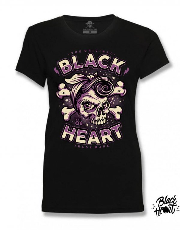 Dámské Triko BLACK HEART BETTY RIZZO Velikost: XL