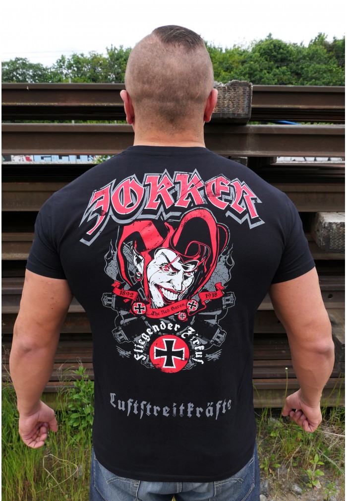 Pánské triko Radical Wear Jokker black Velikost: XL