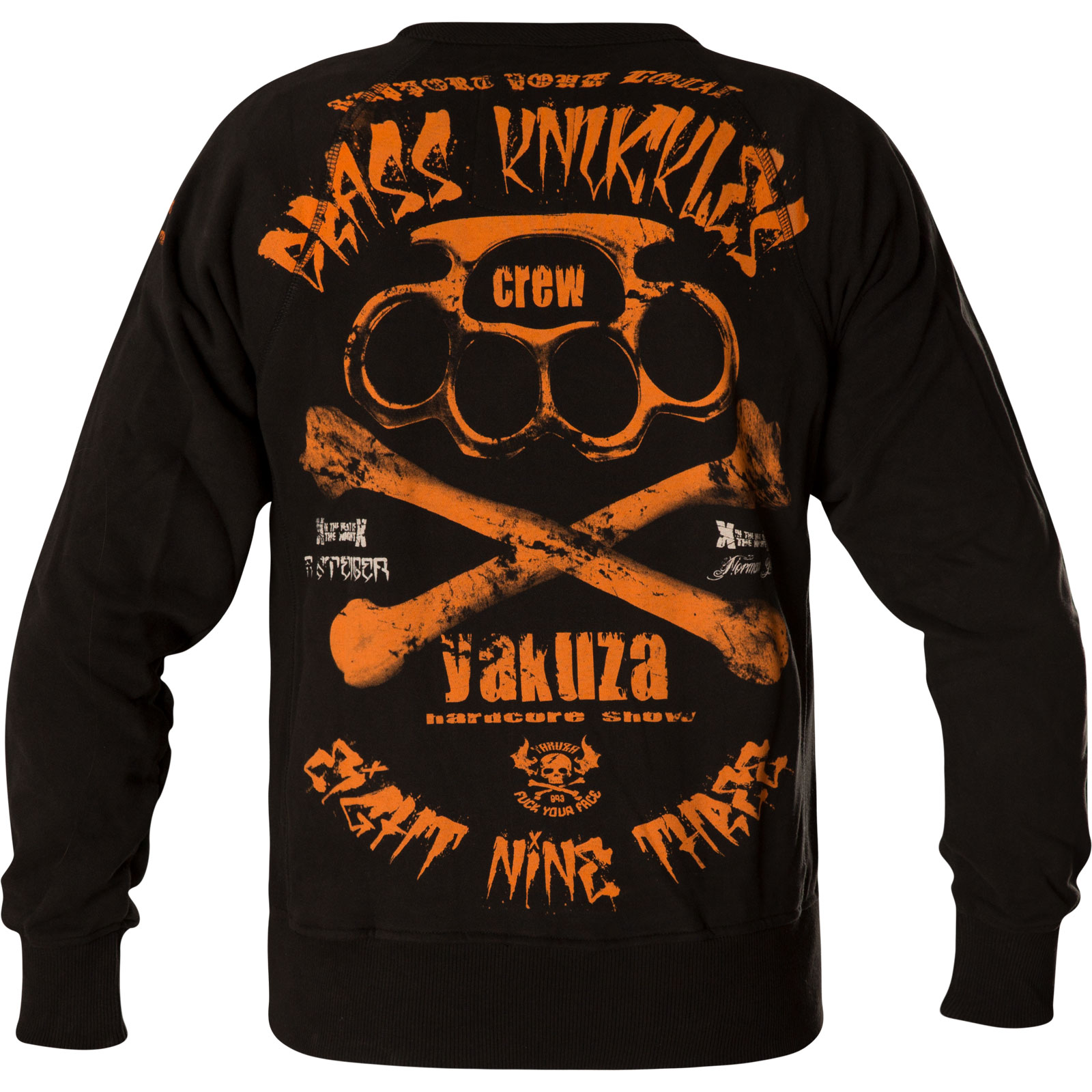 Pánská mikina Yakuza PB10090 black Velikost: 4XL