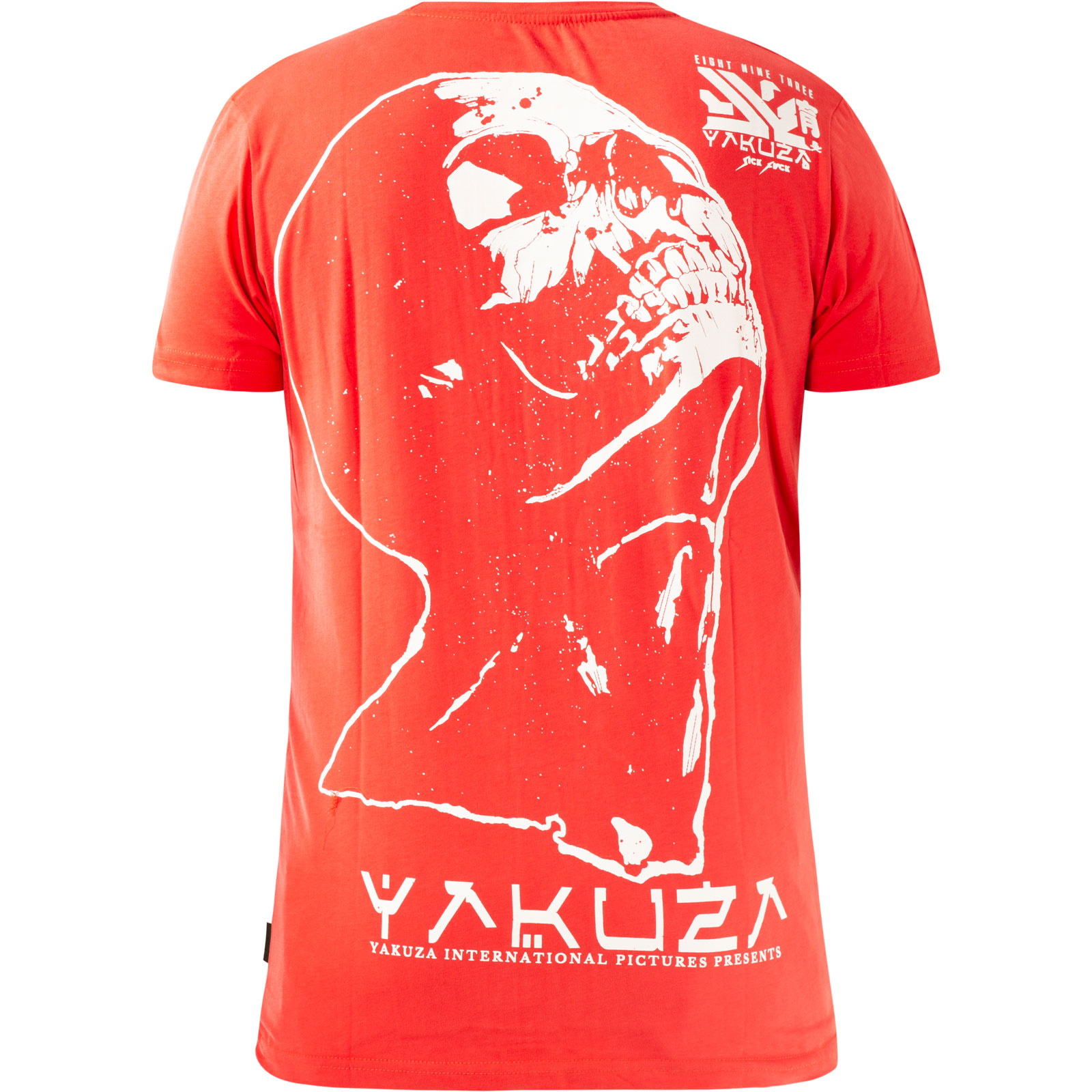 Pánské triko Yakuza Zombie 17039 red Velikost: L