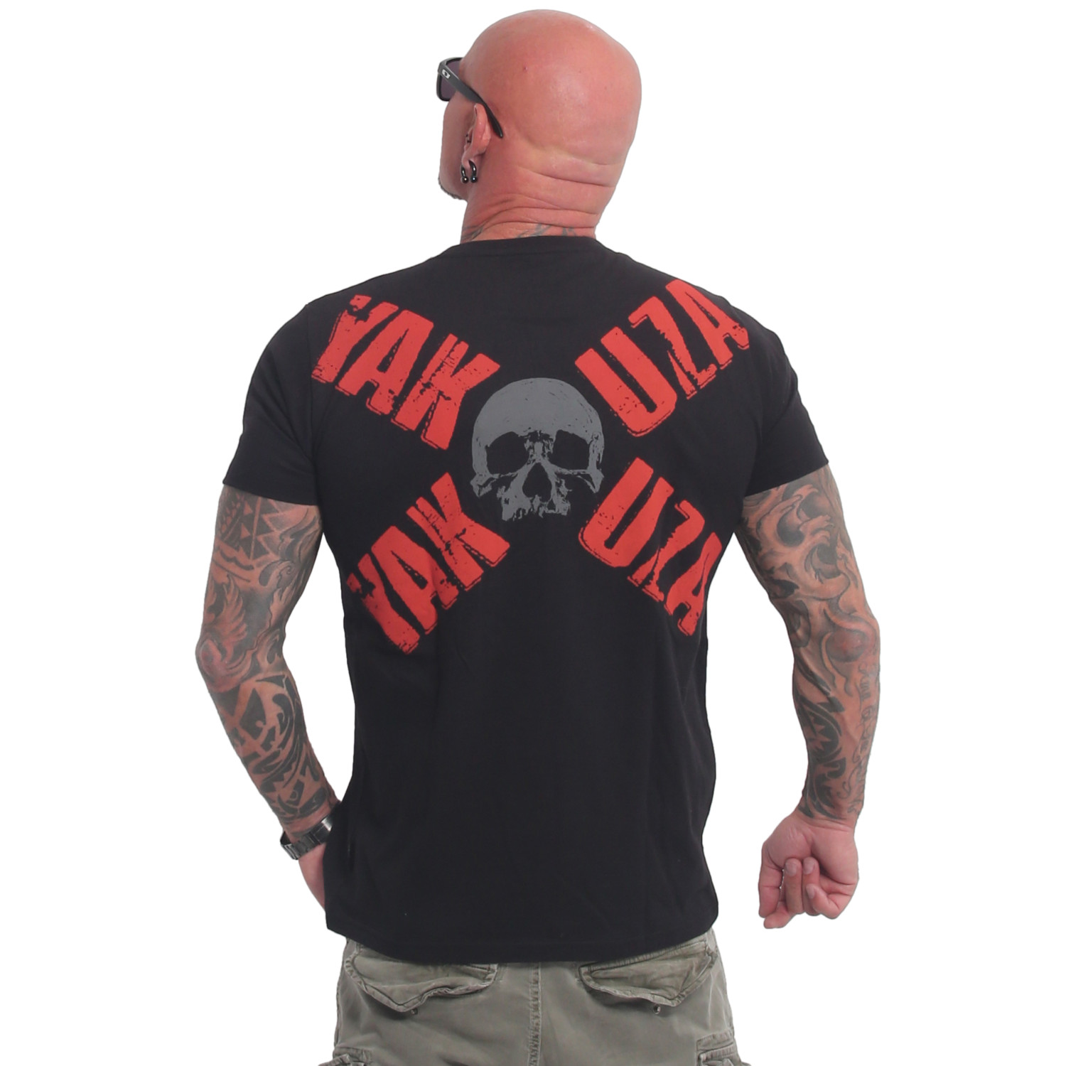 Pánské triko Yakuza Art Of War TSB 90064 black Velikost: M