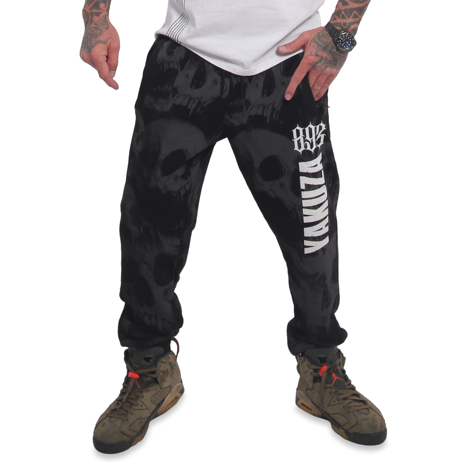 Pánské tepláky Yakuza Violent Casual 90061 black Velikost: XXL