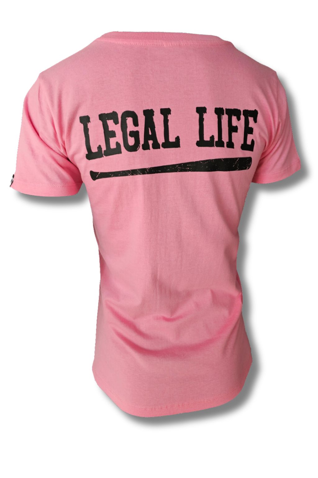 Dámské triko LEGAL LIFE Baseball Back Rose Velikost: L