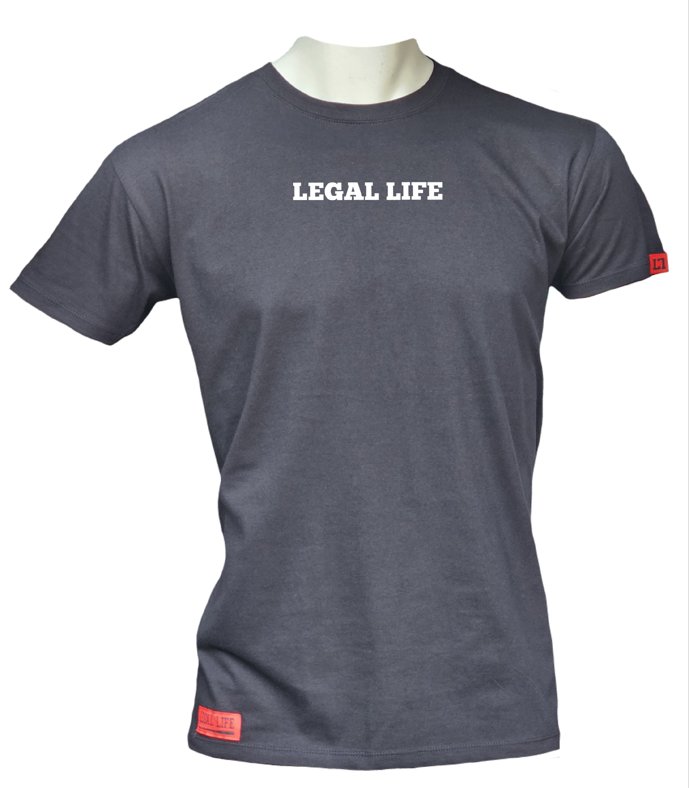 Pánské triko LEGAL LIFE Basic LA Black Velikost: XL