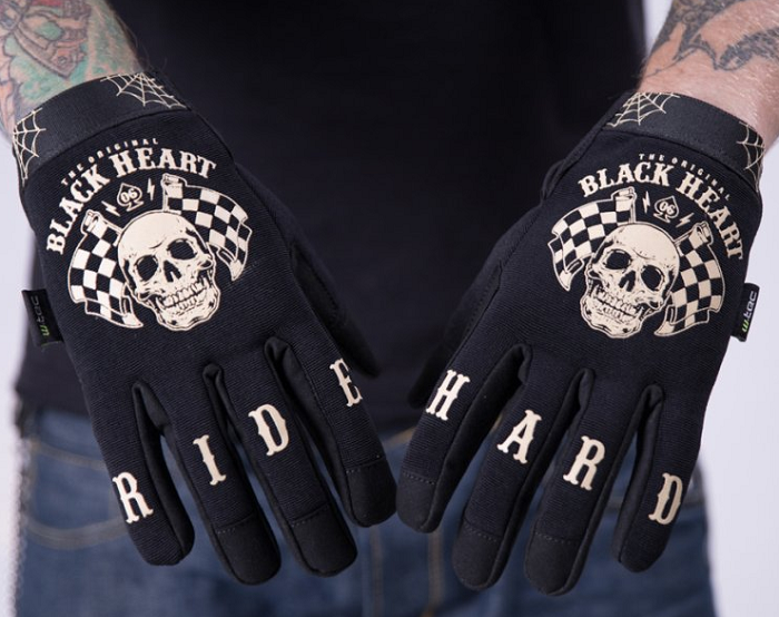 Moto rukavice W-TEC Black Heart STARTER Velikost: L