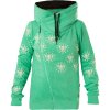 Yakuza Damen Dot Crosswise Zip Hoodie GHZB 13116 Jade Cream Gruen.wykz h 061 gn 1