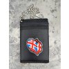 Látková peněženka s řetízkem UK (Velikost Unisex)