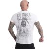 Pánské triko Yakuza Grenade TSB 22016 white (Velikost 4XL)