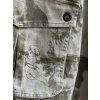 Pánské Yakuza Kraťasy Crashed Skull Cargo 25048 burnt olive (Velikost 30)