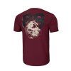 PitBull West Coast - pánské triko DOG 89 burgundy (Velikost S)